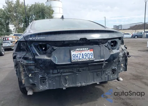 2018 Honda Accord Ex из США, поврежденный, VIN 1HGCV1F4XJA013625